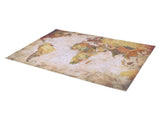 World Map Rug Anti Slip Floor Mat Soft Area Rug Carpet for Home Living Room V1294-YM0901-JY02165