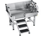 86.4 cm Dog Washing Station, Stainless Steel Pet Grooming Tub Bathtub, Professional Dog Wash Sink V952-BXGCWYG34CZJQTV6N002V0