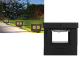 Solar Pillar Lamp Waterproof Die-Casting Aluminum Lawn Light for Garden Courtyard Pathway V1294-YM0718-3119200146711