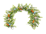 Simulation Egg Rattan Garland Artificial Easter Eggs Flower Garland Home Greenery Decor V1294-YM0706-231027HL03-1
