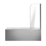 180 Degree Pivot Door 6mm Safety Glass Bath Shower Screen 800x1400mm By Della Francesca V63-829001