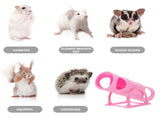 Pink Guinea Pig Toys Hamster Seesaw Pets Tunnel Small Animals V1189-WXFWAL-20260326-02947