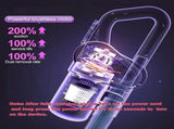 4-In-1 Handheld Vacuum Cleaner Anti-Mite Device Powerful Suction UV Mite - White - Size 01 V1102-769-64709-WHT-01