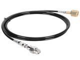 W21.8-14 Soda Hose Adapter Kit CO2 Cylinder Refilling Tube Accessories 100in Black V1294-YM0721-3113210021311
