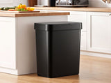 Artiss Rubbish Bin 50L Sensor Kitchen Automatic Motion Plastic Touchless Black WAB-SR-PL-50L-BK