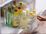 Clear Kitchen Organizer Bin Space Saving Multifunctional U Shaped Clear Containers Bin for Pot Lids V1294-YM0901-3118240039211
