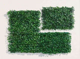 10-Pack Artificial Grass Panels 25x25 cm for Garden Party Wall Decor, Compatible with Outdoor V1188-MS-325-1820