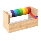 Wood Masking Tape Dispenser & Holder - Multi Roll Tape Dispenser & Cutter - 9.6" X 5.5" X 5" for V1369-AZ3-W-11647