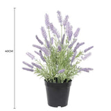 Artificial Lavender Plant 40cm V637-1158159