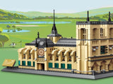 Notre-Dame Cathedral of Paris Mini Building Blocks Model Iconic Gothic Landmark for Home Display, V1107-CS-BLSMYMX