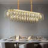 BAMDECOR C3345/OVAL1.2 Modern French Home Decor Luxury Crystal-leaf Chandelier LED Fashion V255-BAM-C3345-OVAL