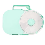 Snack Rotating Container with Lid Sealed Plastic Rotating Snack Storage Box for Outdoor Mint Green V1294-YM0901-3118240200711