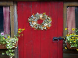 Fall Wreath for Front Door, Autumn Pumpkin Wreath Halloween Thanksgiving Wreath Door Hanging Party V1192-AZ-W-20958