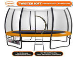 Kahuna Twister 10 ft Springless Trampoline TRM-KAH-ELA-10D