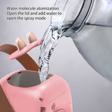 Quiet Portable Water-Cooled Fan, Turbo Water Cooling Wind Circulation, Desktop Air Cooler for Home V1369-AZ3-W-10484