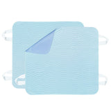 2 Pack Bed Pads for Incontinence Positioning Bed Pad with Handles for Lift and Transfer Reusable V1192-AZ-W-3603
