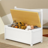 Levede 2-In-1 Kids Toys Storage Bench Box Wooden Chair TB1025