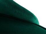 Viva Forever Set of 2 Green Velvet Dining Chairs-Art Deco Design with Gold Metal Legs V264-DNC-414V-GRN-02-1
