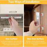 2 pcs Wireless LED Lights, Dimmable Under Cabinet Lights, Motion Sensor, 3 Lighting Modes, V1188-MS-227-0582
