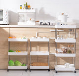 Space Saver Rolling Storage Trolley Cart 3 tier V498-TROLLEY-3
