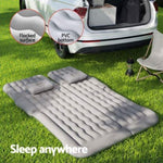 Weisshorn Car Mattress 175x130 Inflatable SUV Back Seat Camping Bed Grey CB-MT-175X130-GR