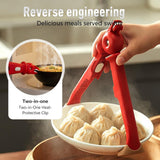 3 Pcs Hot Plate Grippers, Upgraded Bowl Gripper Kitchen, Multi-Purpose Non-Slip Gripper Tongs V1258-DP02-F-49