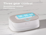 White USB-Powered Baby Wet Wipes Warmer - Portable and Adjustable Heating V888-ELOSUNG16078