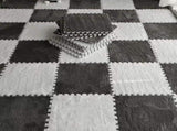 Puzzle Mat 30x30x0.6cm 10 Pieces Puzzle Mats EVA Foam Mat Tile Floor Protector Play Mat V1188-MS101-01895-1