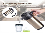 850mL 12V Portable in Car Stainless Steel Electric Heating Cup Boiling Water Bettle Travel Use V1294-YM0722-JYA02657