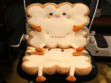 Cute Simulation Bread Toast Pillow Plush Doll Soft Stuffed Bread Cushion for Kids Aldult Gifts V1294-YM0715-10327995