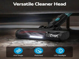 DEVANTI 30000Pa Cordless Stick Vacuum Cleaner 4-in-1 Handheld Vac, Green VAC-CL-G60-GN
