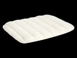 Pawz M Size Orthopedic Dog Bed with Sherpa Plush Removable Cover in White PT1275-M-WH_NZ