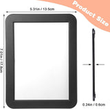 Magnetic Closing Mirrors 17.8 13.5 cm - Set of 2 - Makeup Mirror for School, Gym, and Office V1189-WXFBOL-9-1