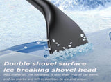 3-in-1 Snow and Ice Scraper for Car Windows - Extendable Snow Remover - 360&deg Rotating Snow V1188-ZXY-117-0041