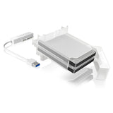 ICY BOX Adapter and enclosure for 2x 2.5" SATA HDDs/SSDs V28-HDDICYAC7032U3-1