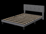 Levede Bed Frame Upholstered Platform Mattress Base Double BF1077-D-AU