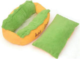 Hotdog Design Dog Bed - Soft, Removable & Washable Pet Mat for Small Dogs V1259-DP01-A-2025
