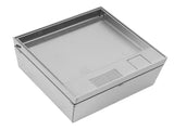Recessed Floor Outlet Stainless Steel IP44 Waterproof Floor Receptacle Kit for Home Improvement V1294-YM0901-3114240050111