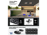 LockMaster Automatic Sliding Gate Opener Kit 6M 1200KG GO-SGO-DSR1200-AC-RAILX3