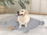 PaWz Pet Bed Cat Calming Beds Dog Squeaky L Grey Large PT1055-L-GY_NZ