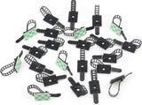 50pcs Adjustable Cable Clamps 3M Adhesive Cable Organizer Wire Holder Set V1263-JX-4228