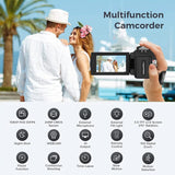 Digital HD Camera with Rotating Screen V728-LP1005007038370831
