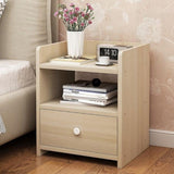 Bedside Tables Drawers Side Table Bedroom Furniture Nightstand Wood Unit V63-837761