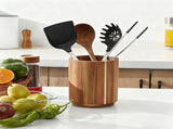 Utensil Holder, Kitchen Organizer, 360&degRotating Cooking Utensil Crock For Kitchen Counter, Cooking V1366-AZ2-W-12661