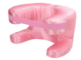 Face Pillow Silk Fabric Memory Foam Soft Cushioning Ergonomic Beauty Pillow for Back Sleep Roseate V1294-YM0901-3117240292713