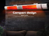 Devanti 2PCS Electric Strip Heater Radiant Infrared Heaters Remote Control 3000W RHP-TWR-3000-AL-2X