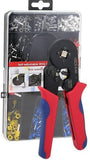 1200-Piece Tubular Crimp Terminal & 6-4A Crimping Pliers Set with Case V1107-145-07072