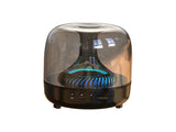 Portable Wireless Speaker with 12D Surround Bass, RGB Water Ripple Ambient Light, wireless 5.3, V1274-0824YX-GREY