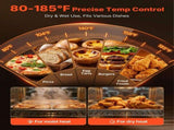 Electric Hot Box Food Warmer, 4-Tier Commercial Warming Cabinet with Water Tray, Single-Door and V952-XXSPBWJ4CDKBNMKK4001V3