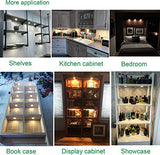 Linkable Under Cabinet LED Lighting 12V Dimmable Puck Lights Hardwired with Wireless RF Remote V1171-CC-WW004-EU